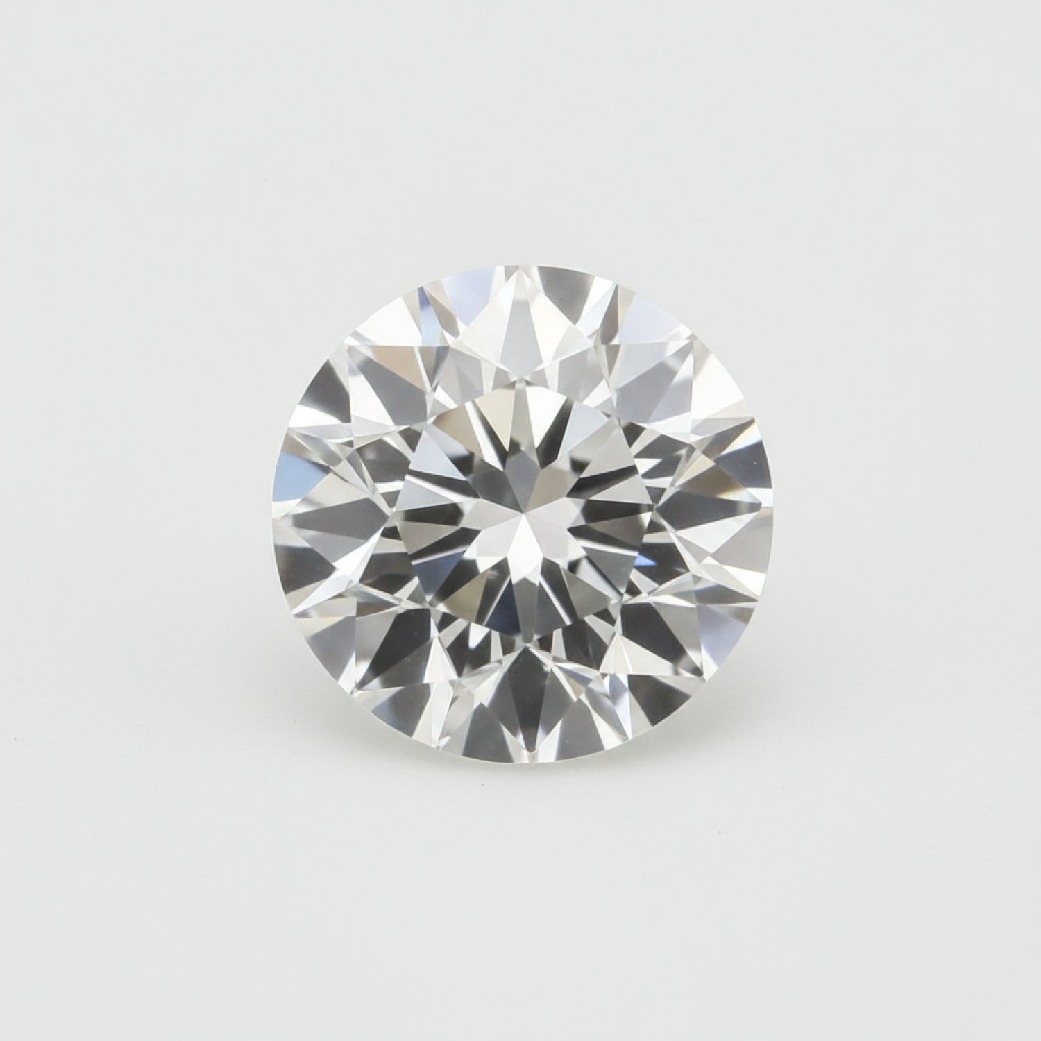 Lab Grown Diamond 1PC Tiny 5x5 MM Round Faceted White Sparkling Man Made Gems