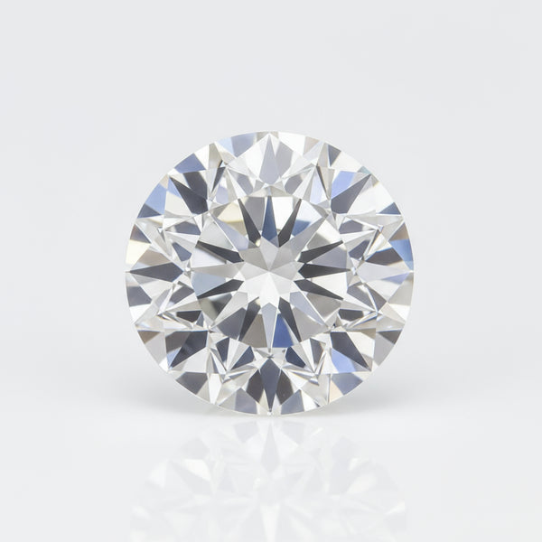 Lab Grown Diamond 1PC Tiny 6x6 MM Round Faceted White Polished Man Made Loose Gems