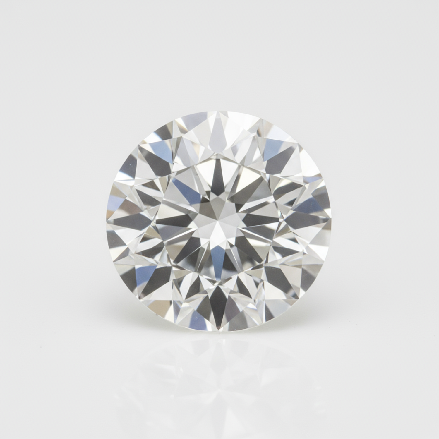 Lab Grown Diamond 1PC Small 7x7 MM Round Faceted White Splendid Man Made Loose Gemstone Imagen principal del producto