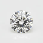 Lab Grown Diamond 1PC Small 7x7 MM Round Faceted White Splendid Man Made Loose Gemstone