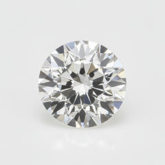 Lab Grown Diamond 1PC Small 7x7 MM Round Faceted White Splendid Man Made Loose Gemstone