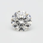 Lab Grown Diamond 1PC Small 8x8 MM Round Faceted White Luster Man Made Loose Gemstones