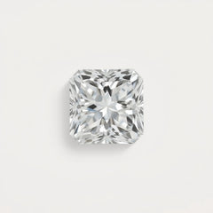 Lab Grown Diamond 1PC Large 11x11 MM Square Faceted White Fine Man Made Loose Gemstone