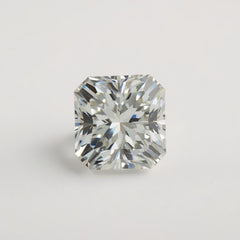 Lab Grown Diamond 1PC Large 12x12 MM Square Faceted White High-Quality Man Made Loose Gemstones