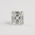 Lab Grown Diamond 1PC Chunky 13x13 MM Square Faceted White Natural Man Made Gems