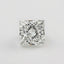 Lab Grown Diamond 1PC Chunky 14x14 MM Square Faceted White Genuine Man Made Loose Gems