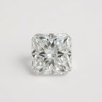 Lab Grown Diamond 1PC Chunky 15x15 MM Square Faceted White Superior Man Made Loose Gemstone