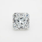 Lab Grown Diamond 10PC Tiny 3x3 MM Square Faceted White Fiery Man Made Loose Gemstone