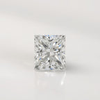 Lab Grown Diamond 1PC Tiny 6x6 MM Square Faceted White Polished Man Made Loose Gems