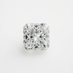 Lab Grown Diamond 1PC Small 8x8 MM Square Faceted White Luster Man Made Loose Gemstones