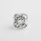 Lab Grown Diamond 1PC Small 8x8 MM Square Faceted White Luster Man Made Loose Gemstones