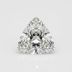 Lab Grown Diamond 1PC Large 12x12 MM Triangle Faceted White High-Quality Man Made Loose Gemstones
