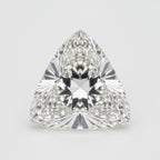 Lab Grown Diamond 1PC Chunky 13x13 MM Triangle Faceted White Natural Man Made Gems