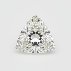 Lab Grown Diamond 10PC Tiny 3x3 MM Triangle Faceted White Fiery Man Made Loose Gemstone