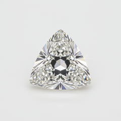 Lab Grown Diamond 1PC Tiny 5x5 MM Triangle Faceted White Sparkling Man Made Gems