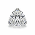 Lab Grown Diamond 1PC Tiny 6x6 MM Triangle Faceted White Polished Man Made Loose Gems