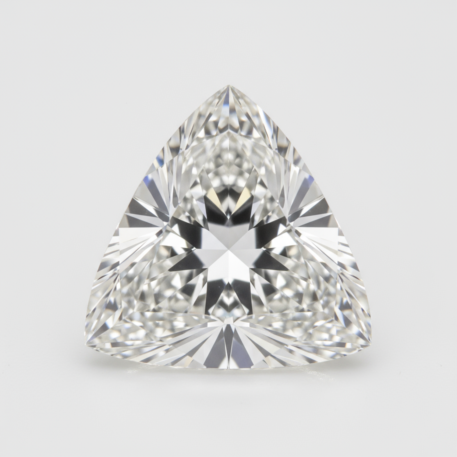 Lab Grown Diamond 1PC Tiny 6x6 MM Triangle Faceted White Polished Man Made Loose Gems Imagen secundaria del producto