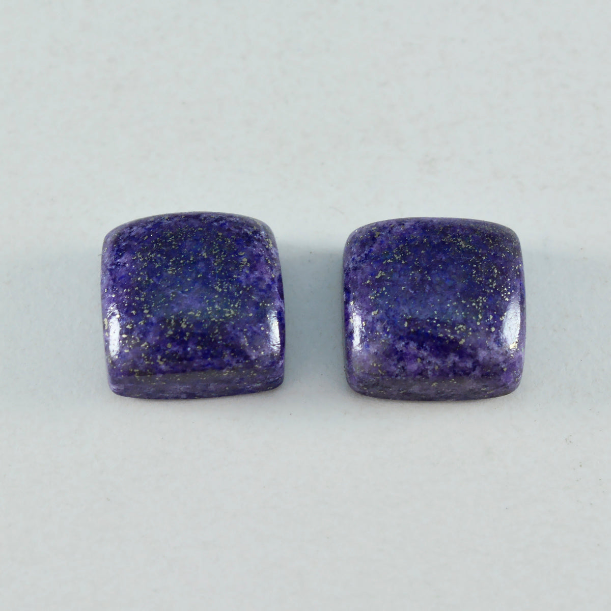 Lapis Lazuli 1PC Large 11x11 MM Cushion Cabochon Blue Luster semi Precious Loose Gems