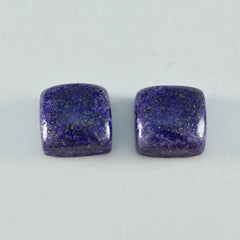 Lapis Lazuli 1PC Large 11x11 MM Cushion Cabochon Blue Luster semi Precious Loose Gems