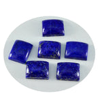 Lapis Lazuli 1PC Tiny 5x7 MM Emerald Cabochon Blue Lustrous semi Precious Loose Gemstone