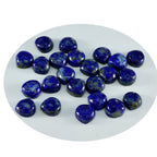 Lapis Lazuli 10PC Tiny 3x3 MM Heart Cabochon Blue Lustrous semi Precious Gems