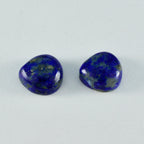 Lapis Lazuli 1PC Large 10x10 MM Heart Cabochon Blue Pure semi Precious Loose Gems