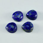 Lapis Lazuli 1PC Small 7x7 MM Heart Cabochon Blue Natural semi Precious Semi Precious Gemstone