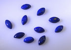 Lapis Lazuli 10PC Tiny 3x6 MM Marquise  Cabochon Blue Pure semi Precious Loose Gems