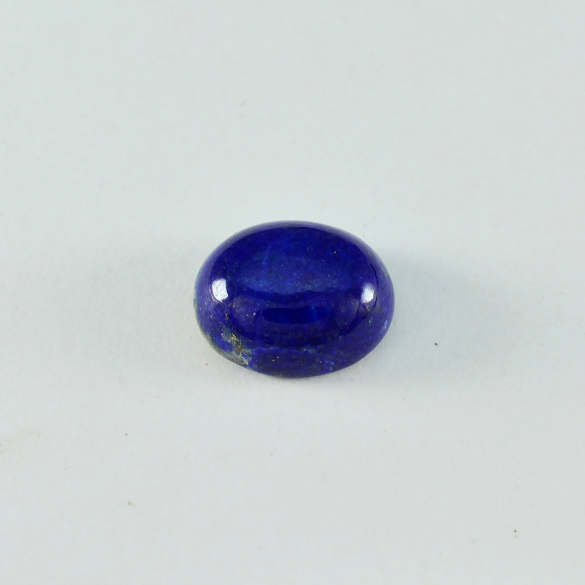 Lapis Lazuli 1PC Large 9x11 MM Oval Cabochon Blue Polished semi Precious Precious Gemstone Hoofdafbeelding