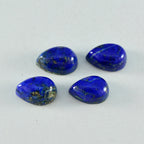 Lapis Lazuli 1PC Small 7x9 MM Pear Cabochon Blue Luster semi Precious Loose Gems