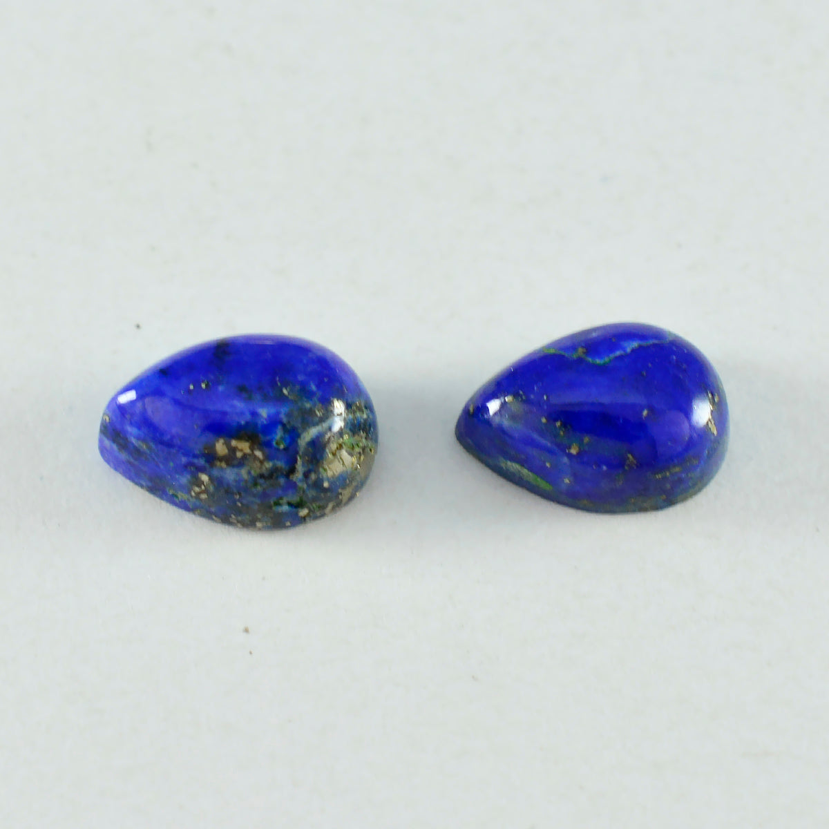 Lapis Lazuli 1PC Large 8x12 MM Pear Cabochon Blue High Quality semi Precious Precious Gemstone Hoofdafbeelding