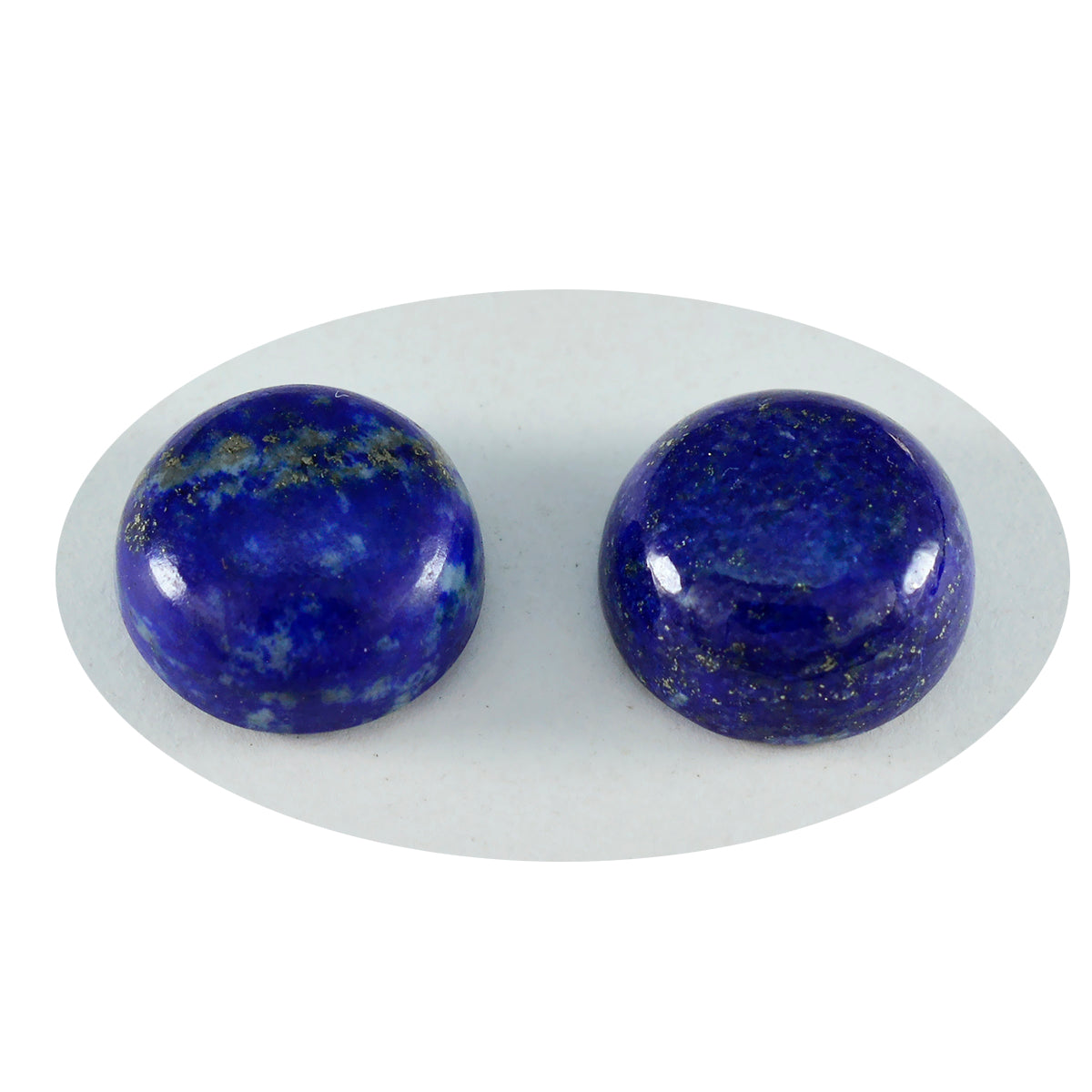Lapis Lazuli 1PC Large 11x11 MM Round Cabochon Blue Pure semi Precious Loose Gems