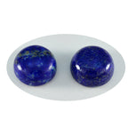 Lapis Lazuli 1PC Large 11x11 MM Round Cabochon Blue Pure semi Precious Loose Gems