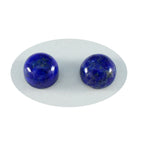 Lapis Lazuli 1PC Small 7x7 MM Round Cabochon Blue High Quality semi Precious Loose Gemstones