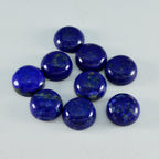 Lapis Lazuli 1PC Large 10x10 MM Round Cabochon Blue Superior semi Precious Gems
