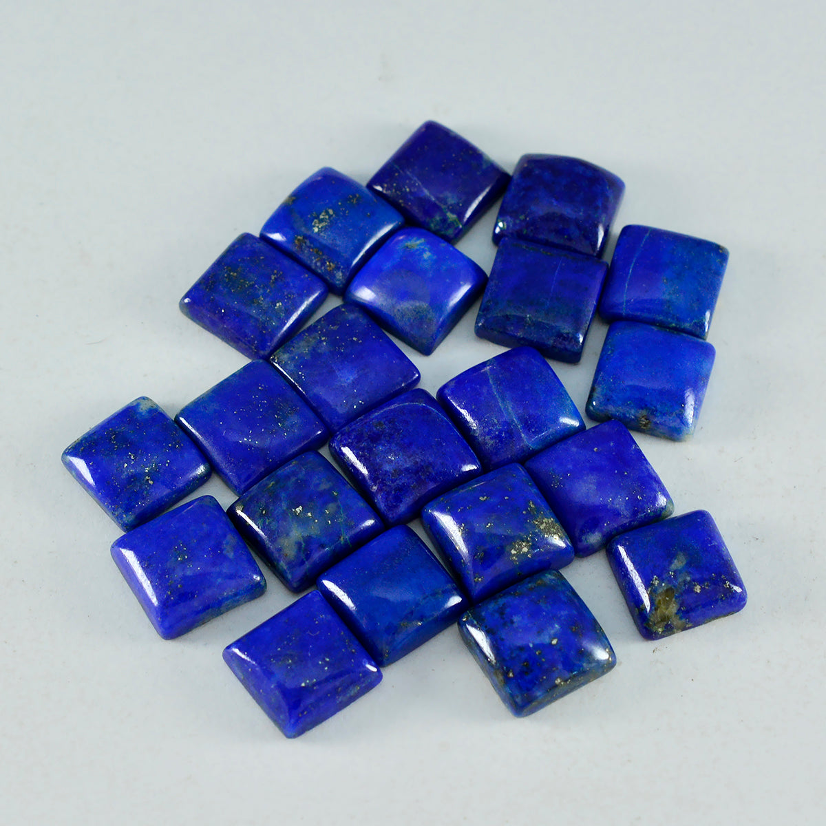 Lapis Lazuli 1PC Tiny 6x6 MM Square Cabochon Blue Luster semi Precious Loose Gems