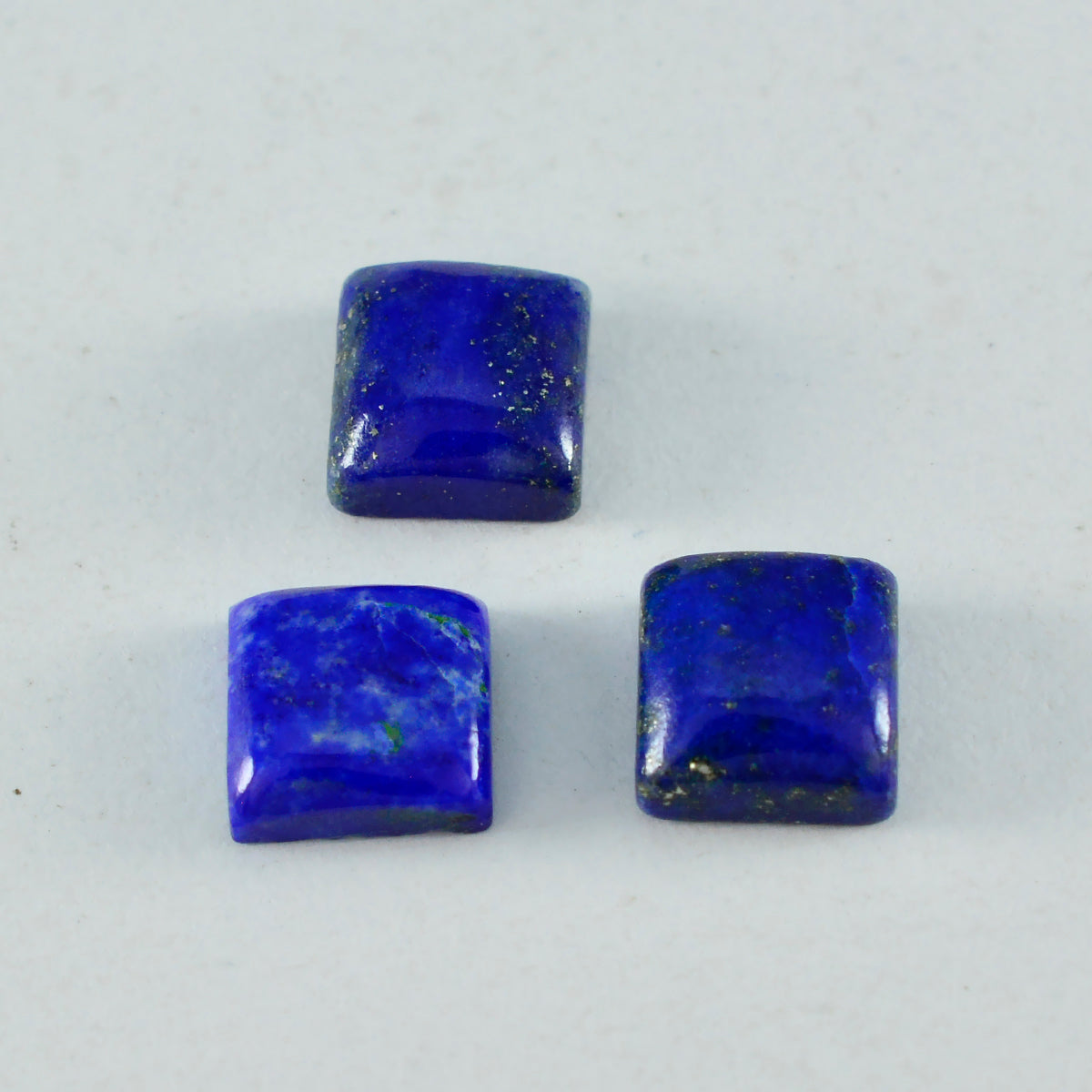 Lapis Lazuli 1PC Small 7x7 MM Square Cabochon Blue Lustrous semi Precious Loose Gemstone