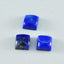 Lapis Lazuli 1PC Medium 9x9 MM Square Cabochon Blue Fine semi Precious Semi Precious Gemstone