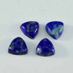 Lapis Lazuli 1PC Large 11x11 MM Triangle Cabochon Blue Luster semi Precious Loose Gemstones