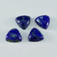 Lapis Lazuli 1PC Small 7x7 MM Triangle Cabochon Blue Brilliant semi Precious Precious Gemstone