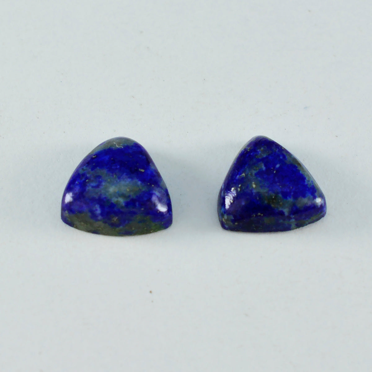 Lapis Lazuli 1PC Small 8x8 MM Triangle Cabochon Blue Sparkling semi Precious Gems メイン画像