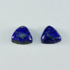 Lapis Lazuli 1PC Small 8x8 MM Triangle Cabochon Blue Sparkling semi Precious Gems
