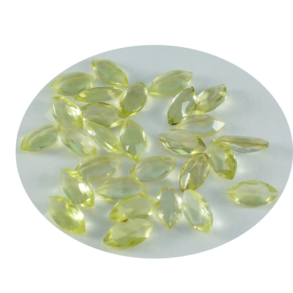 Lemon Quartz 1PC Tiny 3x6 MM Marquise Faceted Yellow Fine Semi Precious Gems