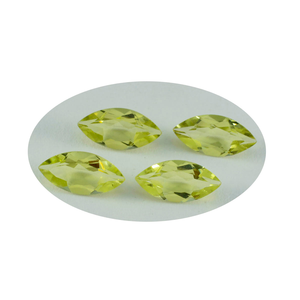 Lemon Quartz 1PC Medium 7x14 MM Marquise Faceted Yellow Superior Semi Precious Gems