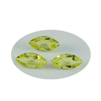 Lemon Quartz 1PC Large 8x16 MM Marquise Faceted Yellow Pure Semi Precious Loose Gems