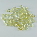 Lemon Quartz 1PC Tiny 3x6 MM Marquise Faceted Yellow Fine Semi Precious Gems
