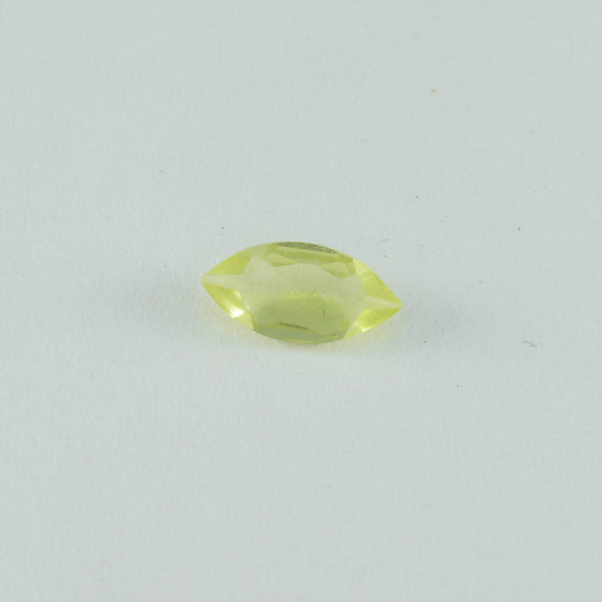 Lemon Quartz 1PC Large 8x16 MM Marquise Faceted Yellow Pure Semi Precious Loose Gems