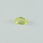 Lemon Quartz 1PC Large 8x16 MM Marquise Faceted Yellow Pure Semi Precious Loose Gems