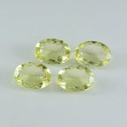 Lemon Quartz 1PC Chunky 12x16 MM Oval Faceted Yellow Splendid Semi Precious Gems