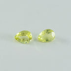 Lemon Quartz 1PC Medium 7x10 MM Pear Faceted Yellow Fine Semi Precious Gems
